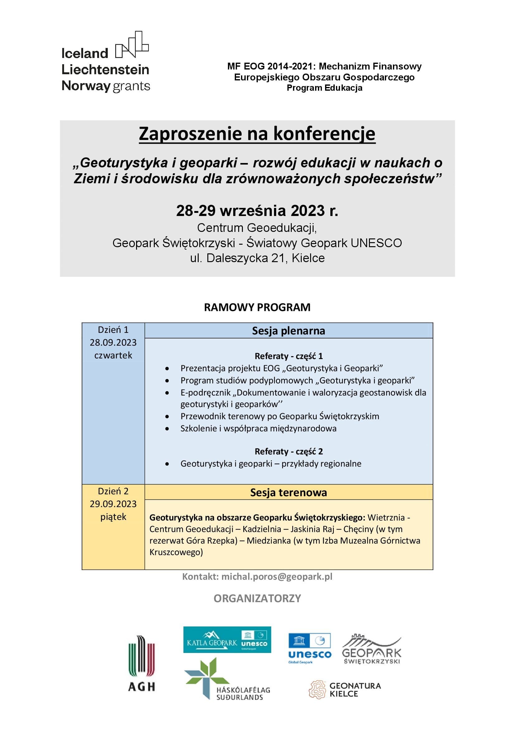 Conference invitation